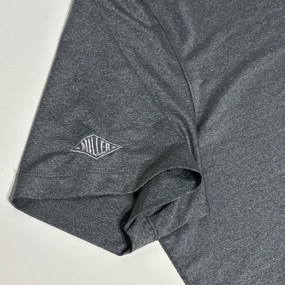 NWT $98 Johnnie-O Dark Gray Heather Golf Polo Shirt Club Logo Men's Size XL (A5) - Picture 8 of 12